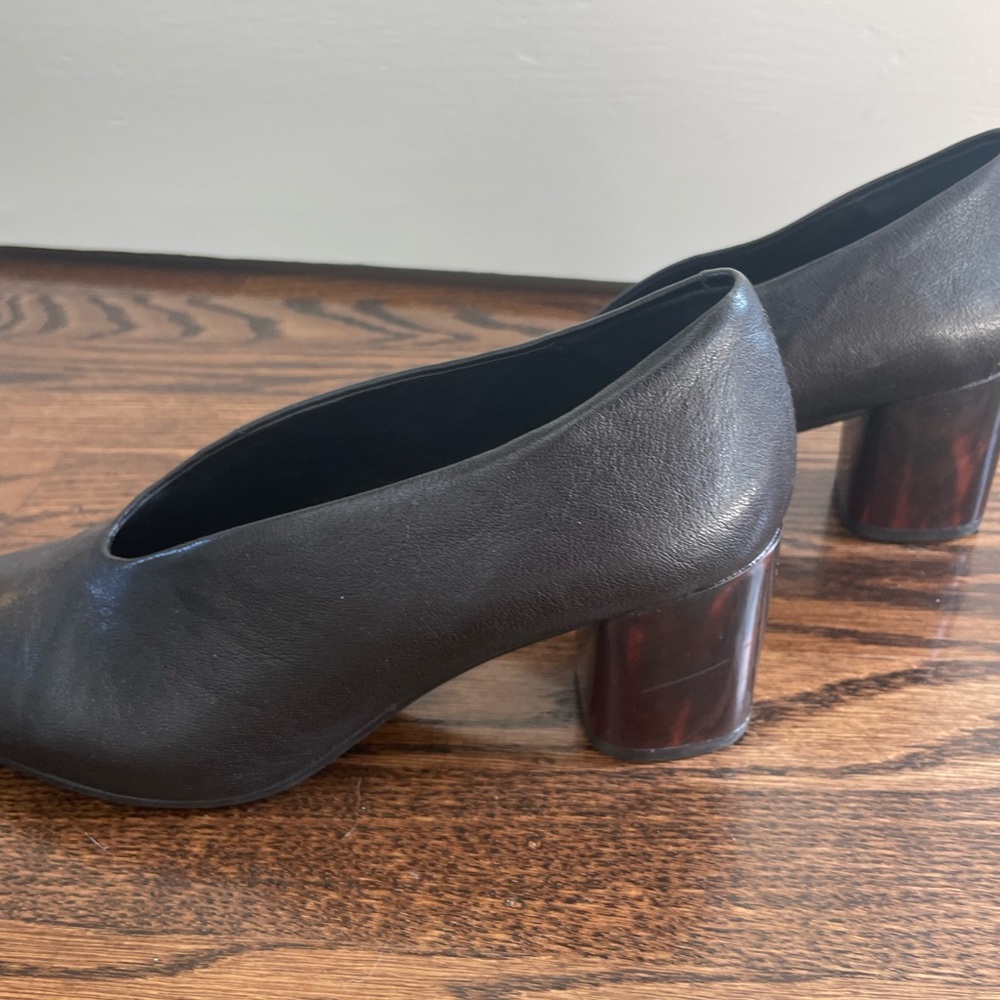Vagabond black block heels